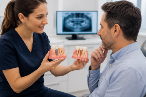Implante dental o puente en Madrid