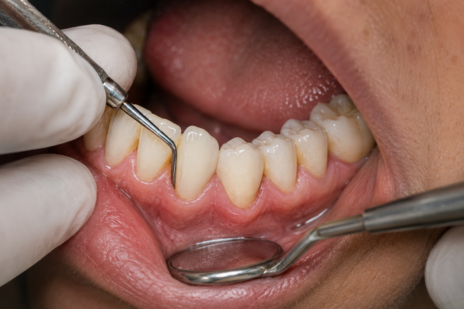 Raspado y alisado radicular para tratar la periodontitis